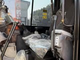 2020 Caterpillar 305.5E2 mini excavator interior view