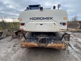 2017 Hidromek HMK 140W-3B wheel excavator, rear view