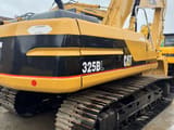 2019 Caterpillar 325BL crawler excavator, rear three-quarter view