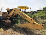 1996 Komatsu PC120-5 crawler excavator, side view