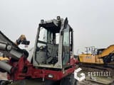2018 Takeuchi TB295W wheel excavator cab view