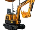 2022 Vemac XN08 mini excavator, rear three-quarter view