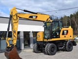 2020 Caterpillar M316F wheel excavator, side view