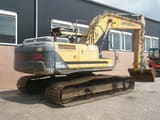 2017 Hyundai HX260L crawler excavator, rear three-quarter view