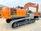2025 Hitachi Zaxis 220LC crawler excavator, rear three-quarter view