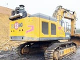 2021 XCMG XE690DK crawler excavator, rear three-quarter view