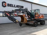 2013 Atlas 150W wheel excavator, side view