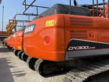 Doosan DX300LC-9C crawler excavator rear view