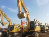 2023 Komatsu PC360-7 crawler excavator, front three-quarter view