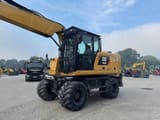 2020 Caterpillar M320F wheel excavator, side profile view