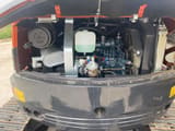 2023 Kubota U55-4 mini excavator engine compartment view