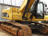 Caterpillar 336D2L Crawler Excavator, rear three-quarter view
