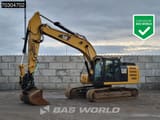 2016 Caterpillar 326FL crawler excavator side view