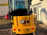 2023 Caterpillar 302.7CR mini excavator, rear view