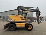 2005 Volvo EW160B wheel excavator side view