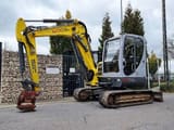 2011 Wacker Neuson 6003 RD mini excavator, side view