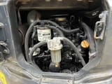 2015 Komatsu PC30MR mini excavator engine compartment view