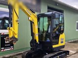 2016 Yanmar SV26 mini excavator, side view