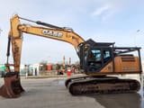 2017 CASE CX250D crawler excavator, side view