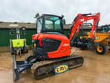 2025 Kubota U50-5 mini excavator, side view