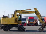 2017 Komatsu PW180-10 wheel excavator side view