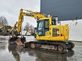 2014 Komatsu PC138 SU-10 crawler excavator, side view