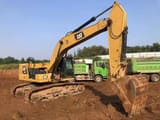 2022 Caterpillar 330 crawler excavator side view