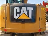 2024 Caterpillar 305.5E2 mini excavator, rear view