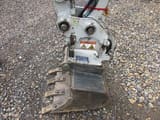 2023 Takeuchi TB216 V4 mini excavator bucket and linkage