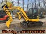 2023 Komatsu PC50MR mini excavator, side profile view