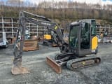 2022 Volvo EC35D mini excavator side view