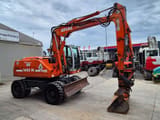 2005 Atlas 1605 M wheel excavator, side view