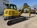 2025 Wacker Neuson ET90 mini excavator, rear three-quarter view