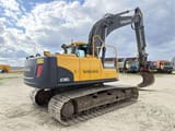 2010 Volvo EC180CL crawler excavator, rear three-quarter view