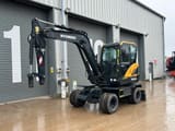 2023 Hyundai HW65A wheel excavator side view