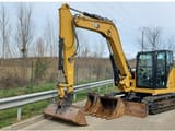 2023 Caterpillar 308 crawler excavator side view