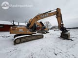2014 CASE CX210C crawler excavator, side view