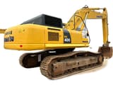 2016 Komatsu PC400-8 crawler excavator, rear three-quarter view