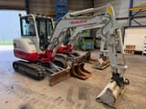 2023 Takeuchi TB235-2 mini excavator, side view