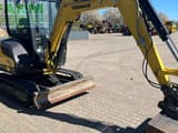 2018 Yanmar SV26 mini excavator, side view