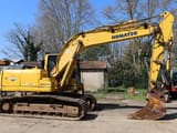 2011 Komatsu PC190-8 crawler excavator, side profile view