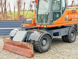 2012 Doosan DX160W wheel excavator side view