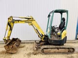 2012 Yanmar VIO25-4 mini excavator, side profile view