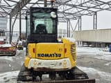 2020 Komatsu PC55MR-5 mini excavator, rear view