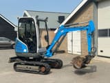 Wacker Neuson ET24 mini excavator, side view