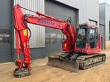 2017 Komatsu PC138US-11 crawler excavator, side view