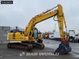 2021 Komatsu PC210LC-11 crawler excavator, rear three-quarter view