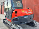 2021 Kubota KX080-4A2 mini excavator rear three-quarter view