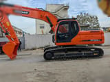 2018 Doosan DX225LC crawler excavator side view