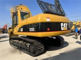 2016 Caterpillar 325CL crawler excavator rear three-quarter view